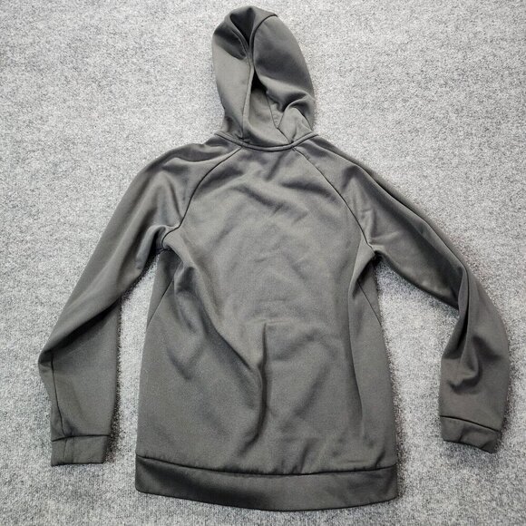 Nike Therma Dri Fit Hoodie Pullover Gray Camo Swoosh Logo Small AR3113 - Picture 7 of 11